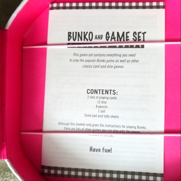 🎁 Gift Barbie Bunco Game Hallmark Set New from 2004 holiday - Picture 5 of 8